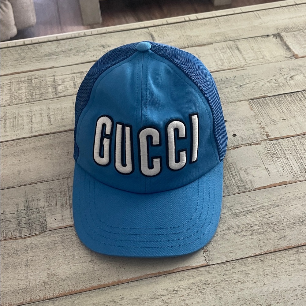 Gucci Blue Baseball Cap
